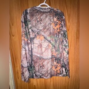 Camo Long Sleeve Men's Shirt